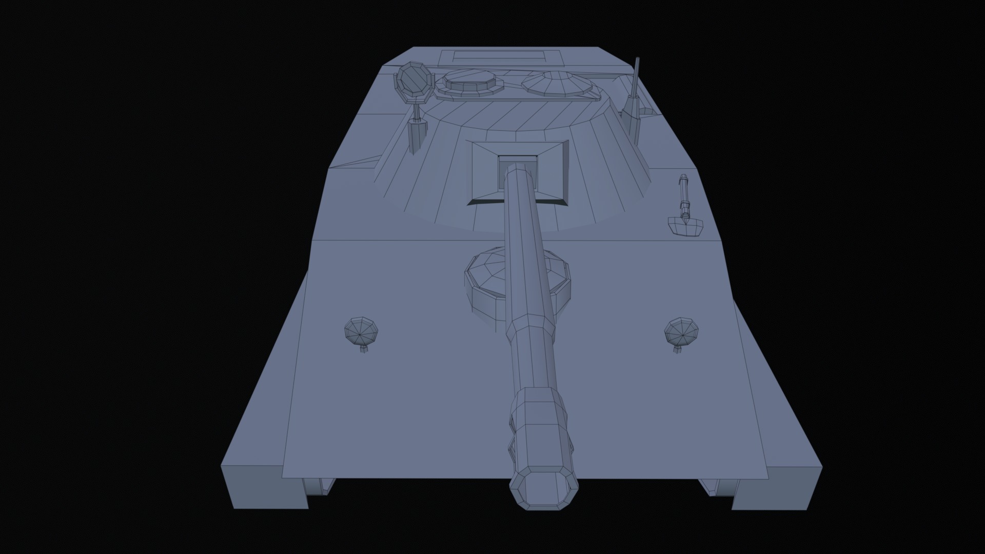 Asset - Army - PT 76 - 3D MODEL Low-poly Low-poly 3D model_54