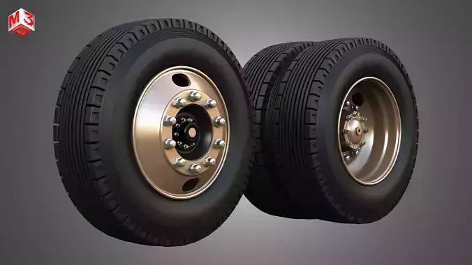 Markos Special Wheels and Tires MSWT -2 3D model