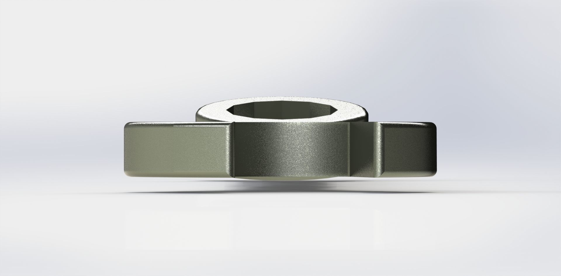 Chave Combinada Catraca 5-8 Pol Ratchet Combination Wrench 3D model_7