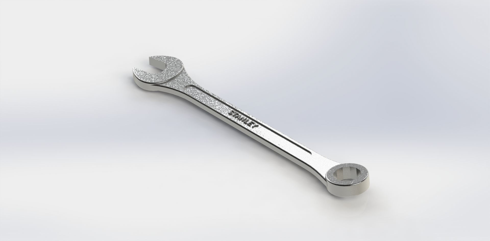 Chave Combinada Catraca 5-8 Pol Ratchet Combination Wrench 3D model_15