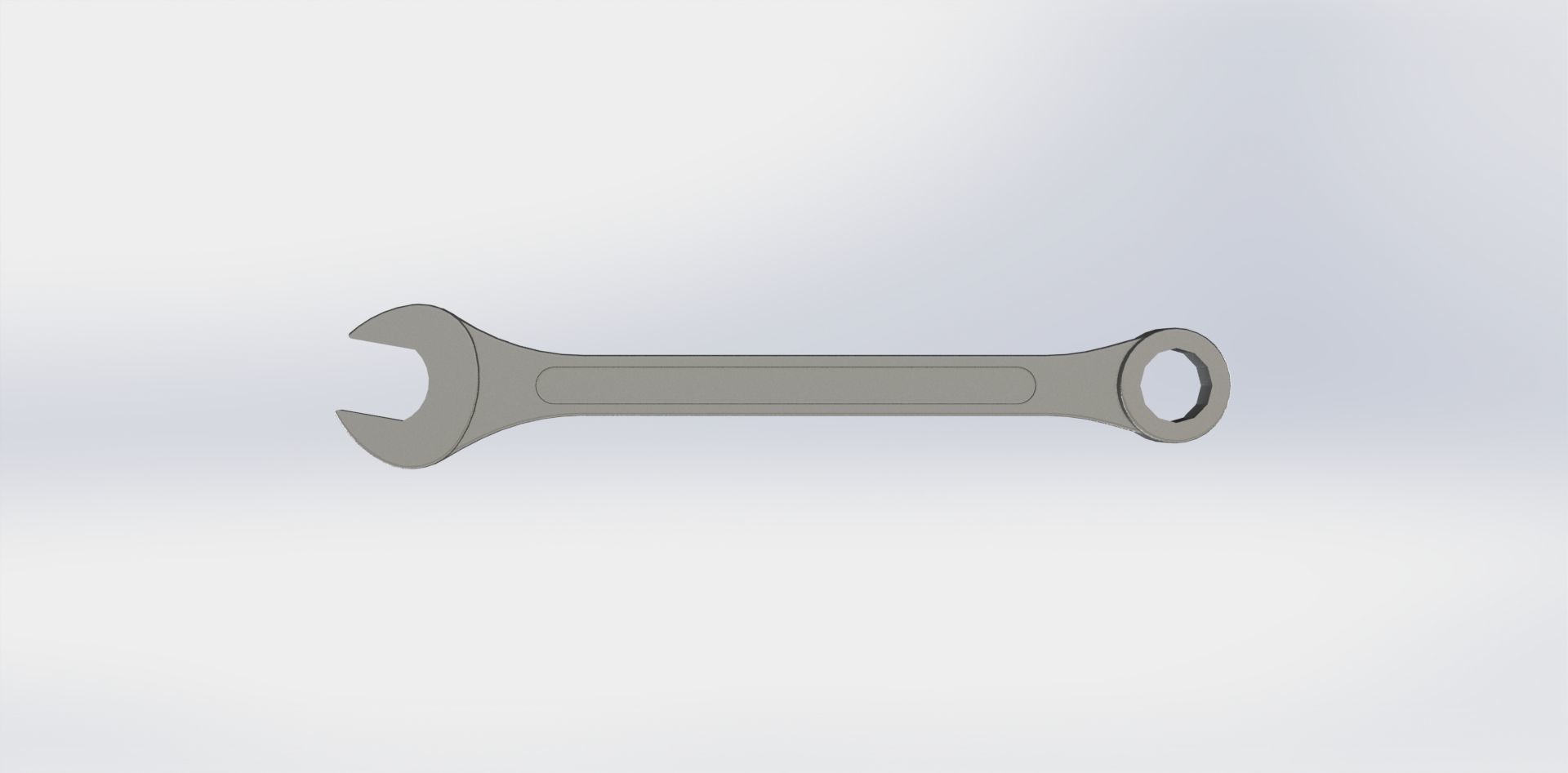 Chave Combinada Catraca 5-8 Pol Ratchet Combination Wrench 3D model_19