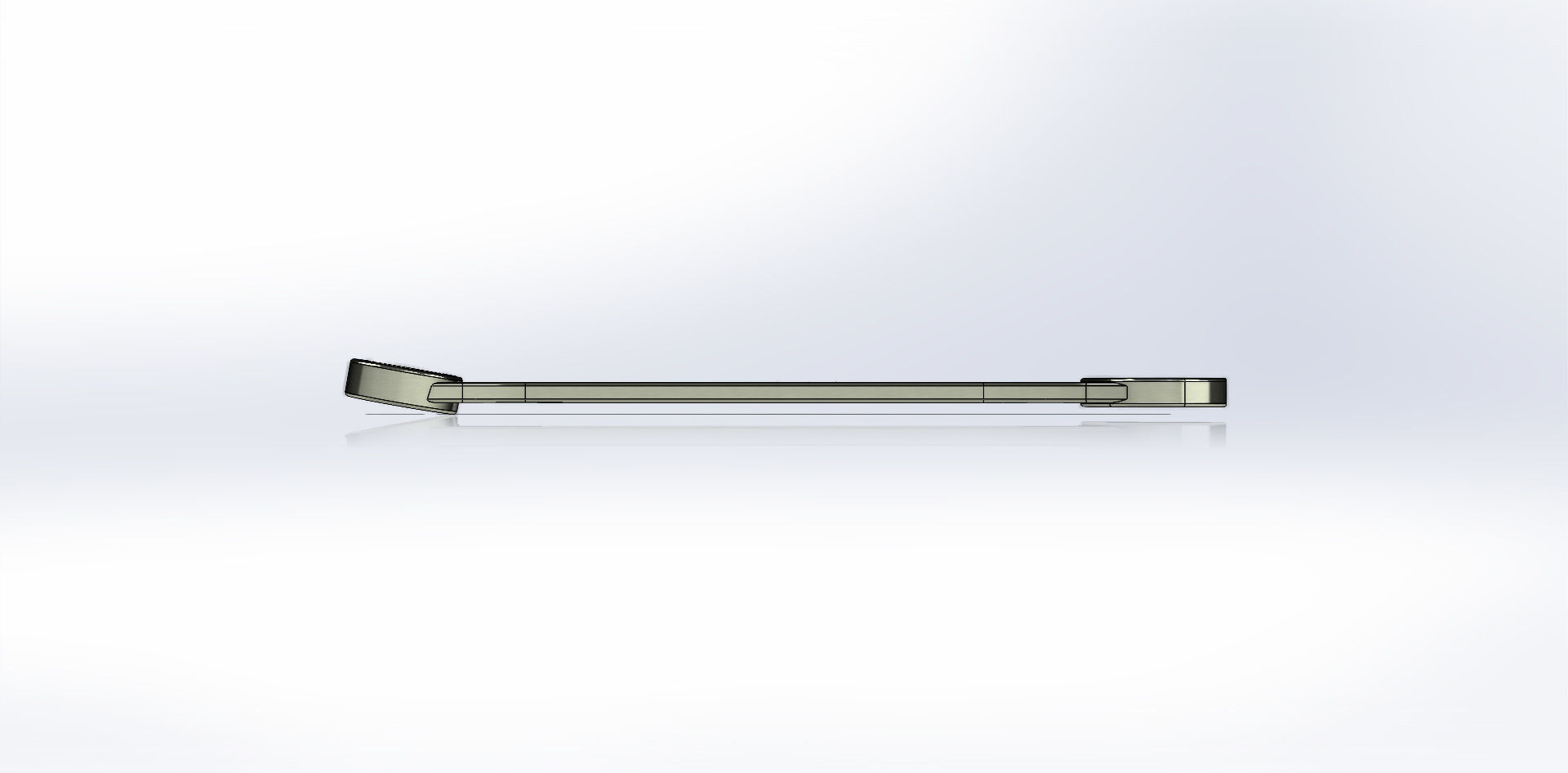 Chave Combinada Catraca 5-8 Pol Ratchet Combination Wrench 3D model_12