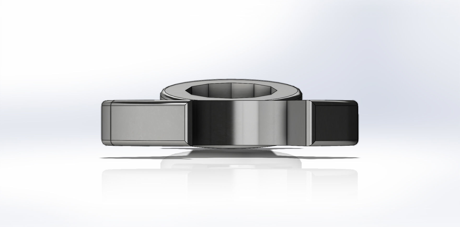 Chave Combinada Catraca 5-8 Pol Ratchet Combination Wrench 3D model_20