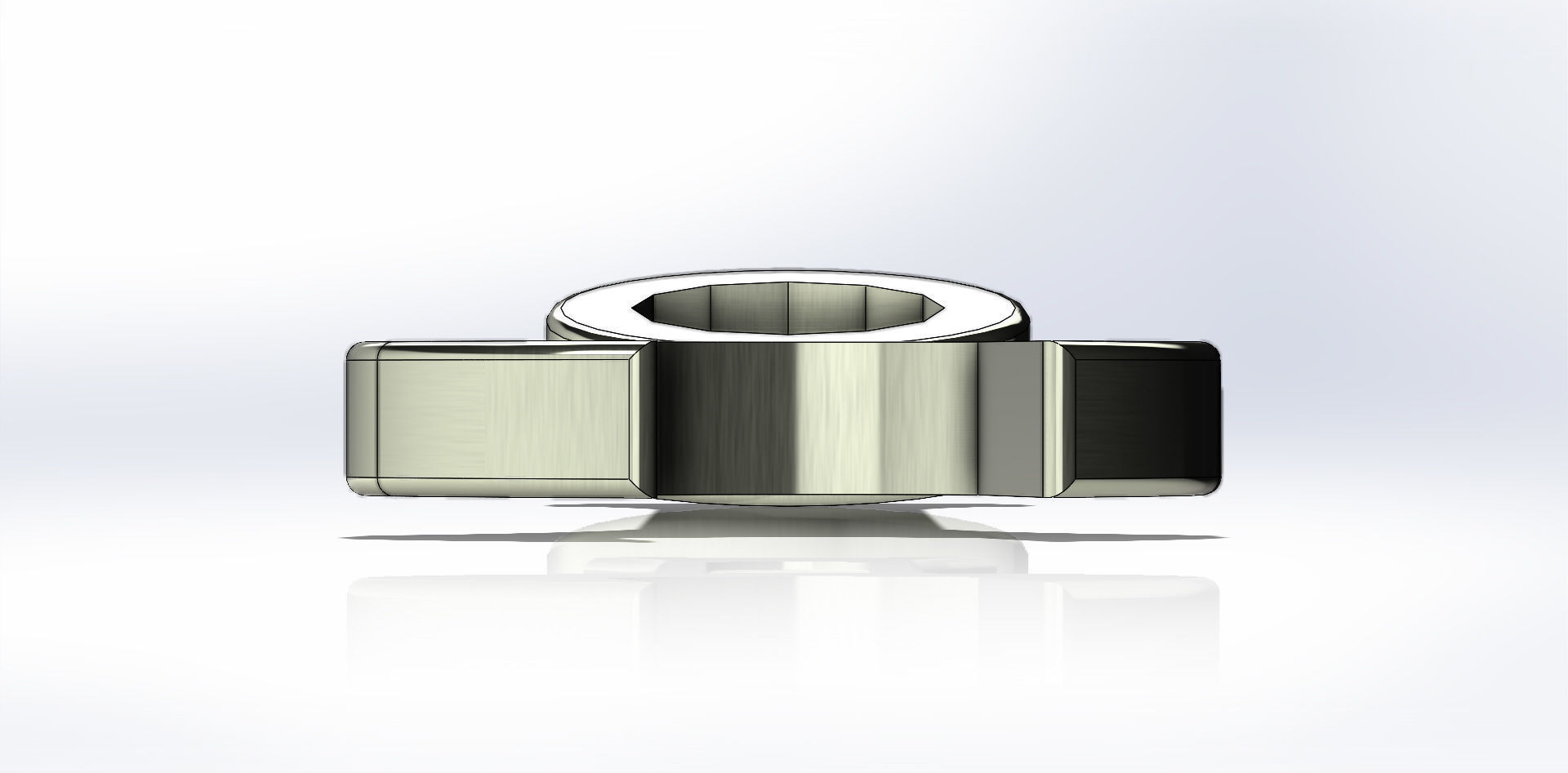 Chave Combinada Catraca 5-8 Pol Ratchet Combination Wrench 3D model_6