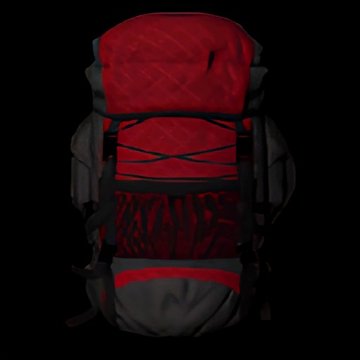 Game-Ready Low Poly Backpack Low-poly 3D model_5