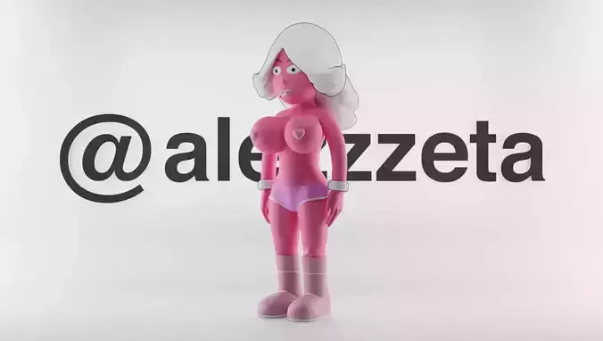 Kaws Pink Twins 2 Textured