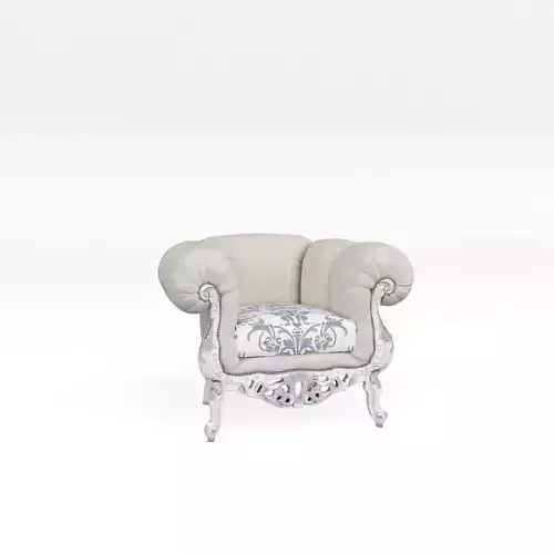 Chubby armchair by Modenese 3D model