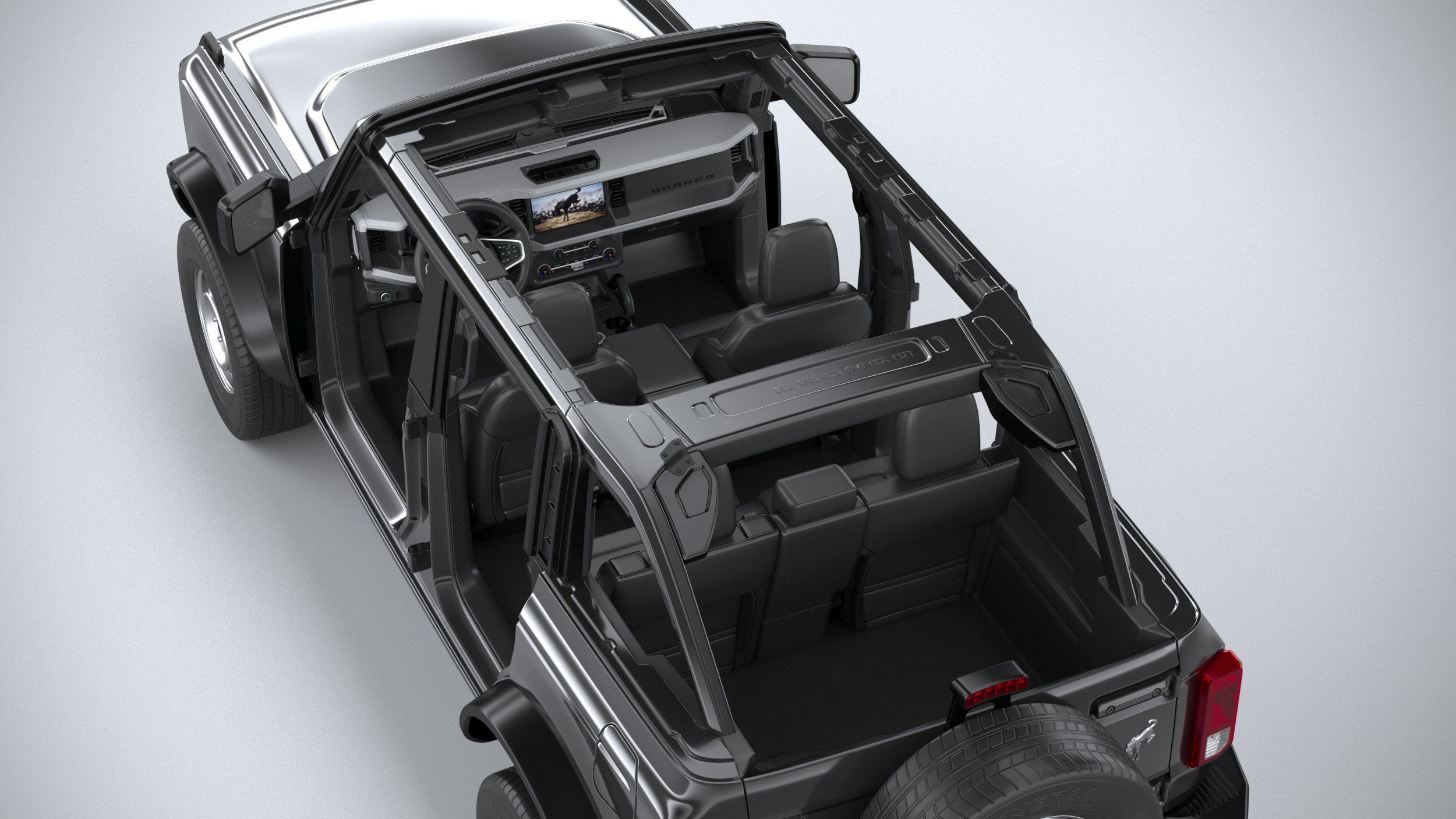 Bronco Base 4-Door 2021 3D model_39