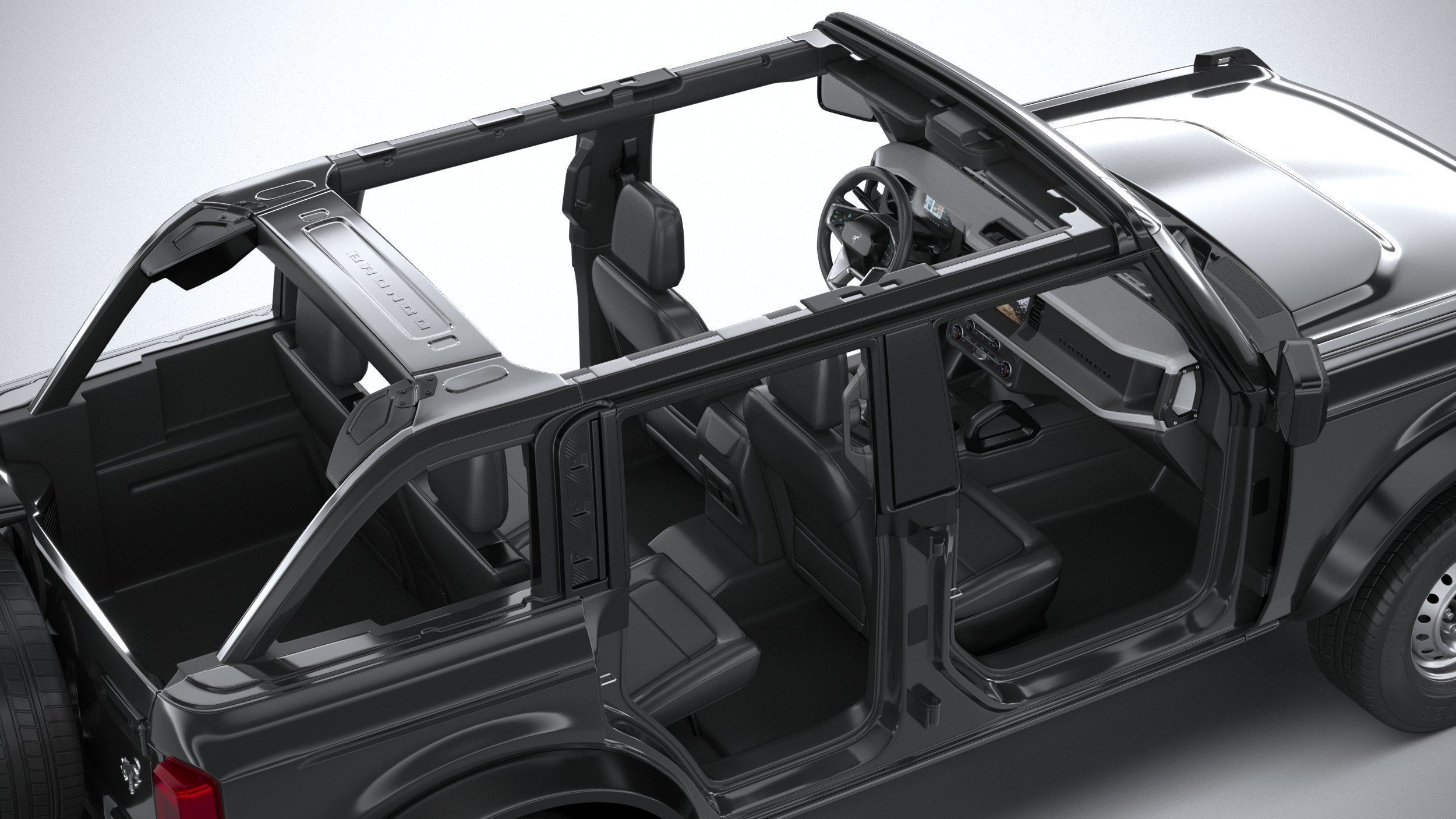 Bronco Base 4-Door 2021 3D model_38