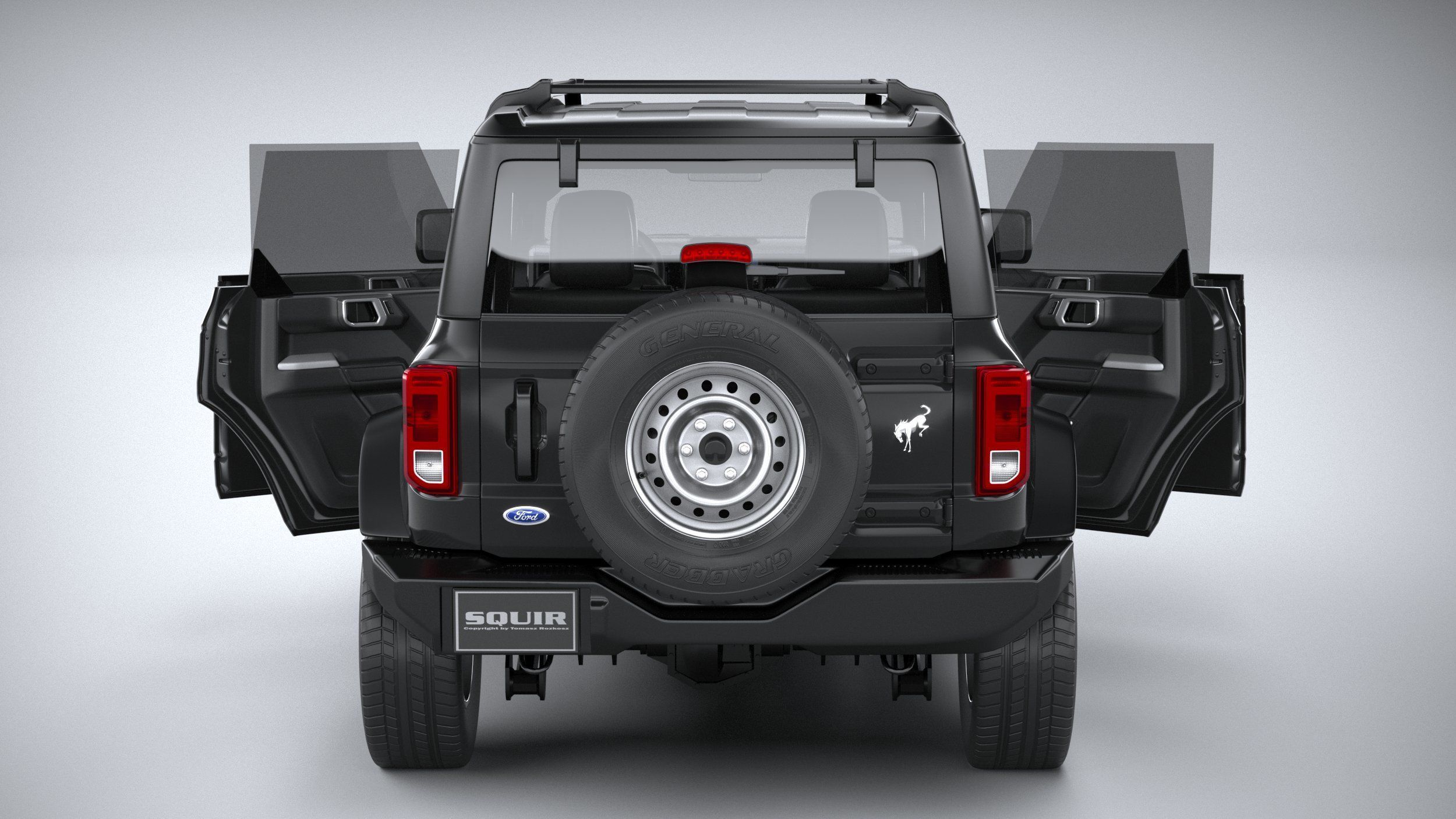 Bronco Base 4-Door 2021 3D model_21