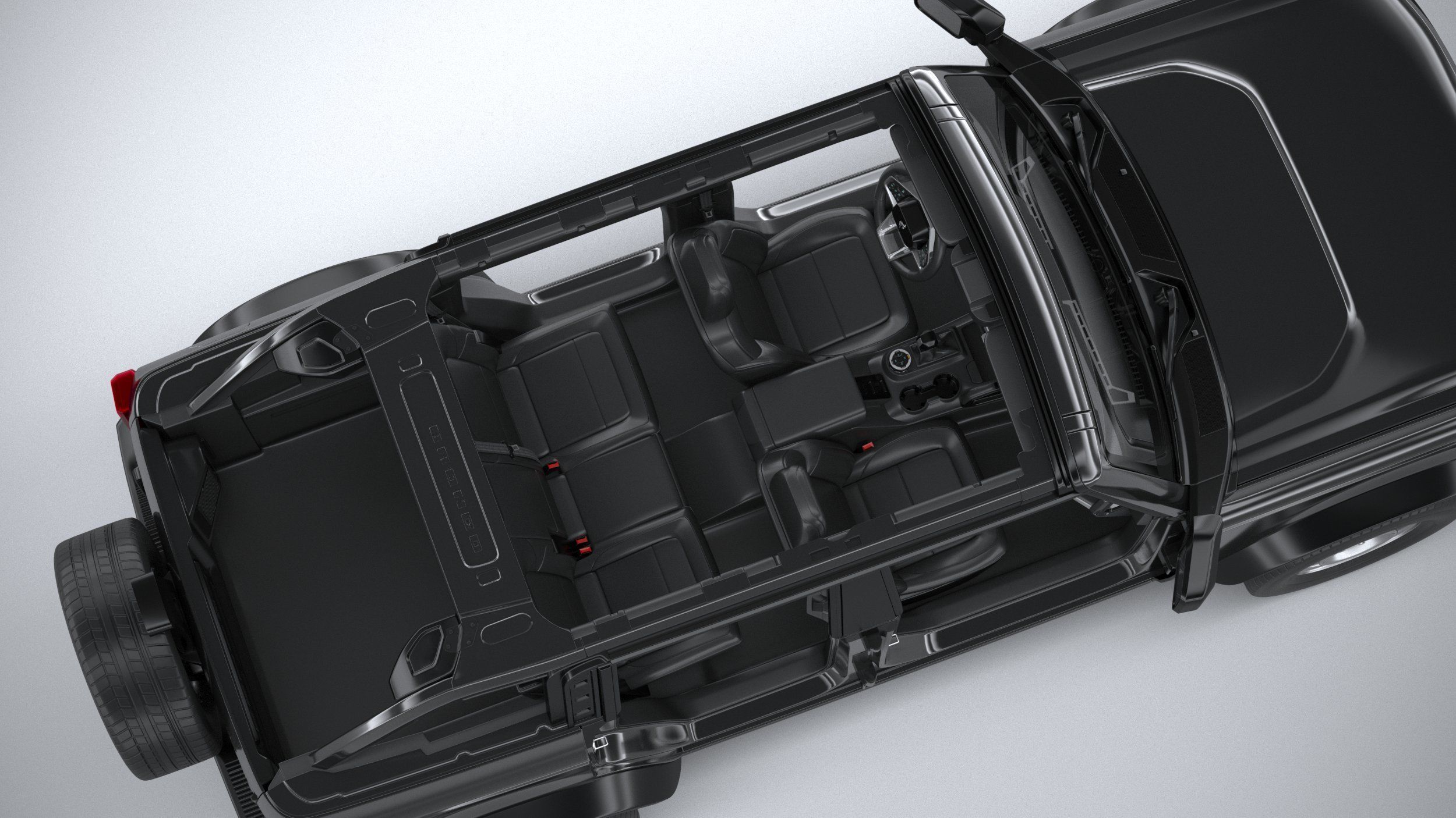 Bronco Base 4-Door 2021 3D model_40