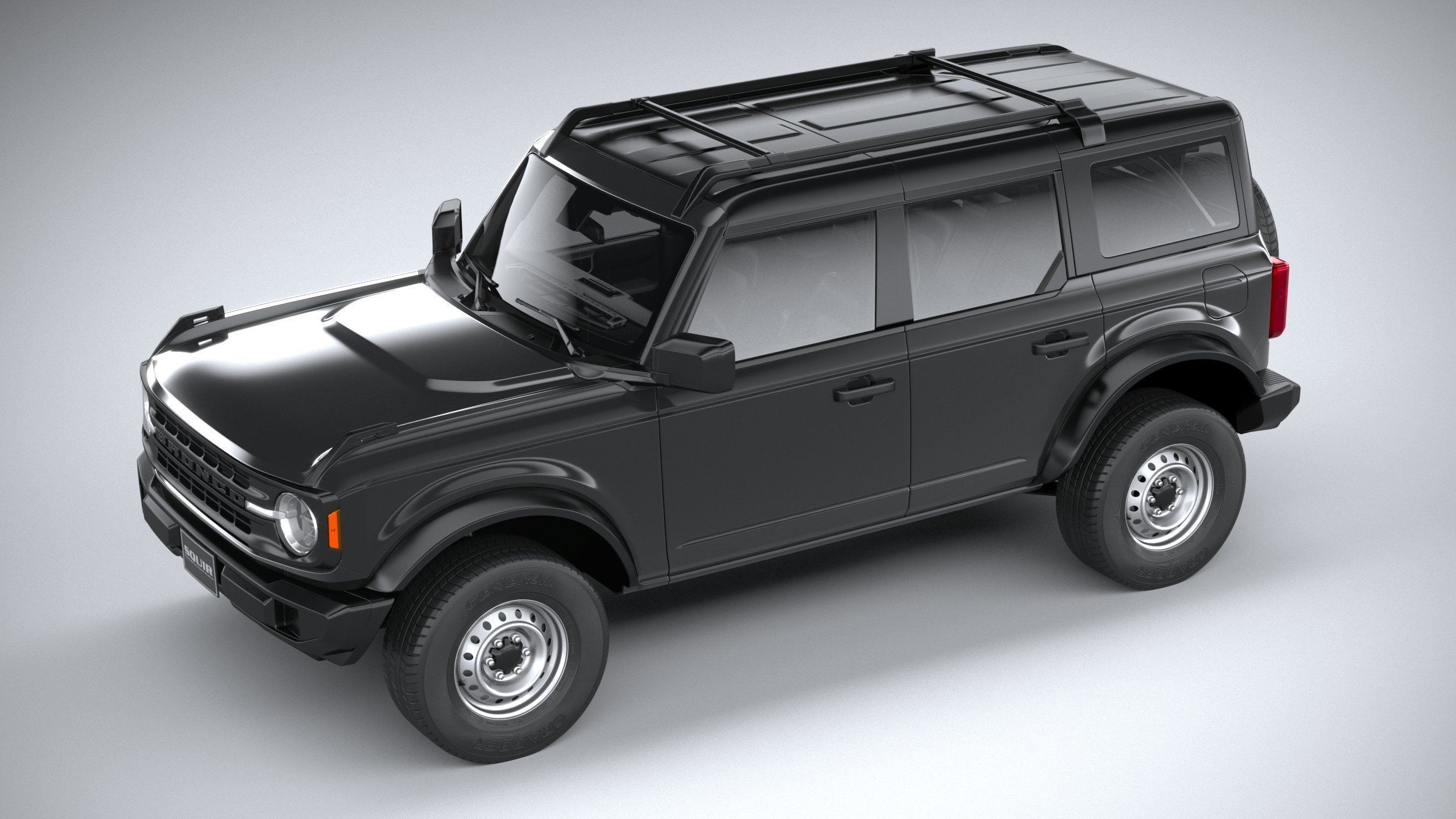 Bronco Base 4-Door 2021 3D model_7