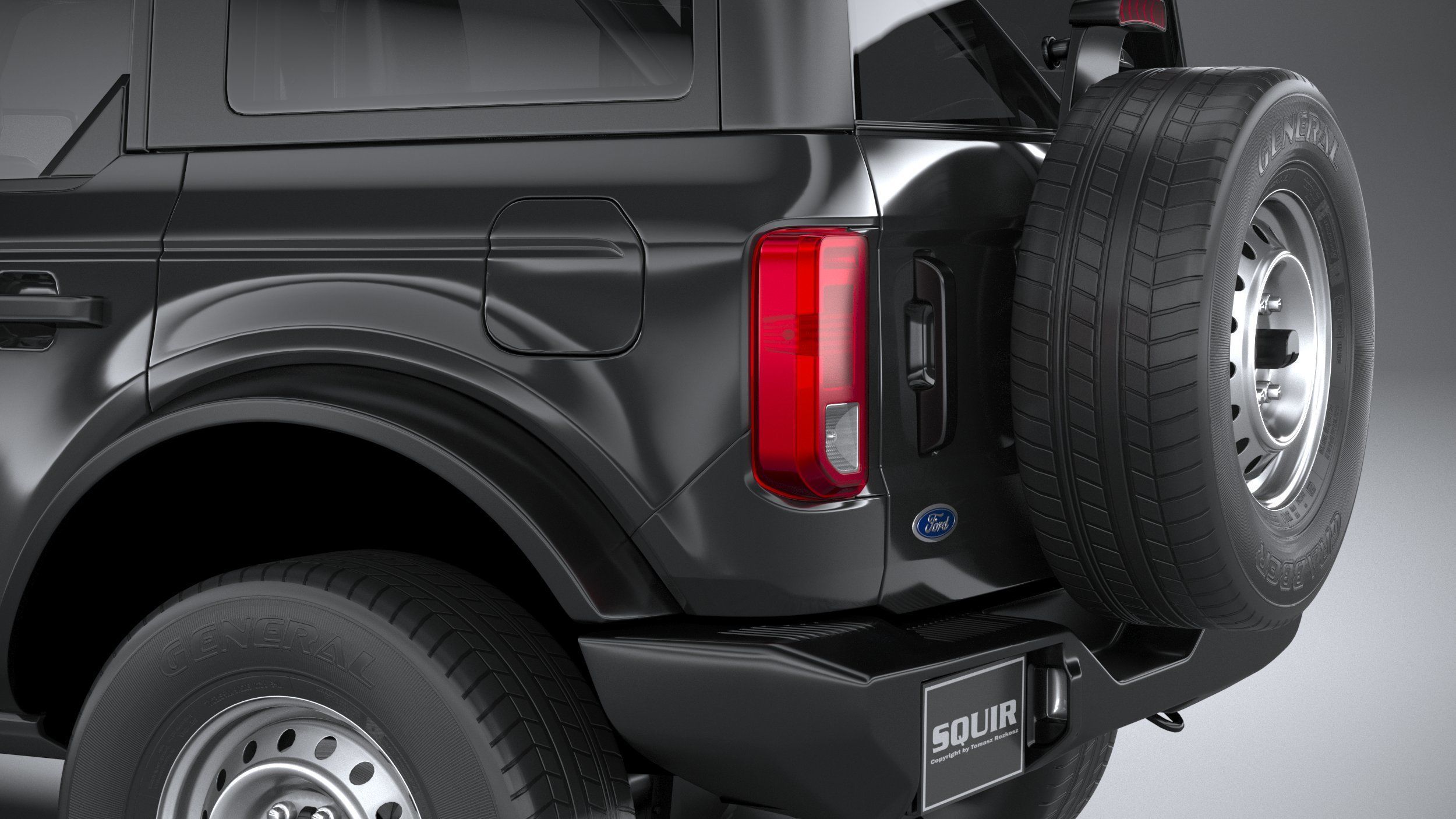 Bronco Base 4-Door 2021 3D model_6