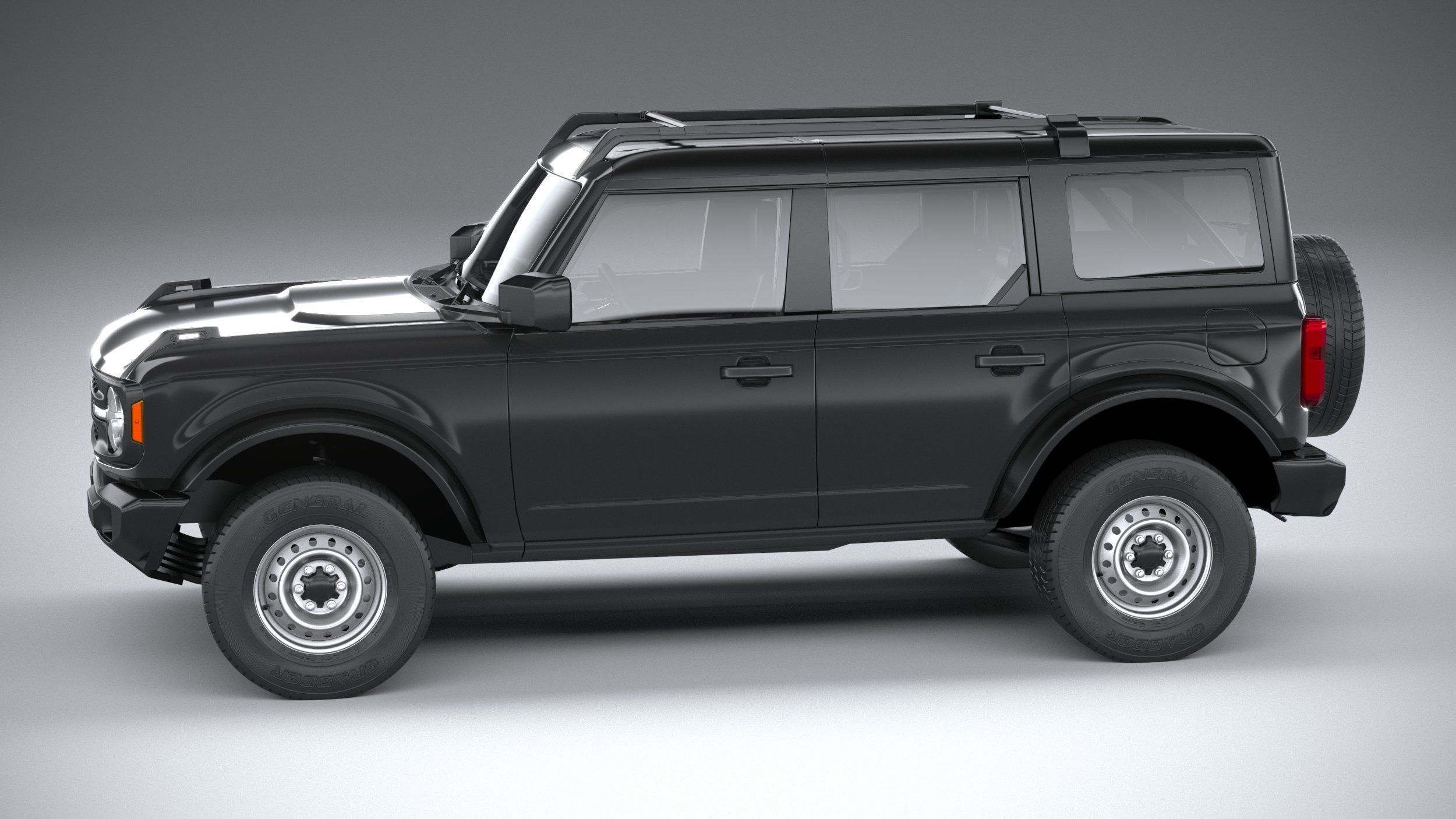 Bronco Base 4-Door 2021 3D model_8