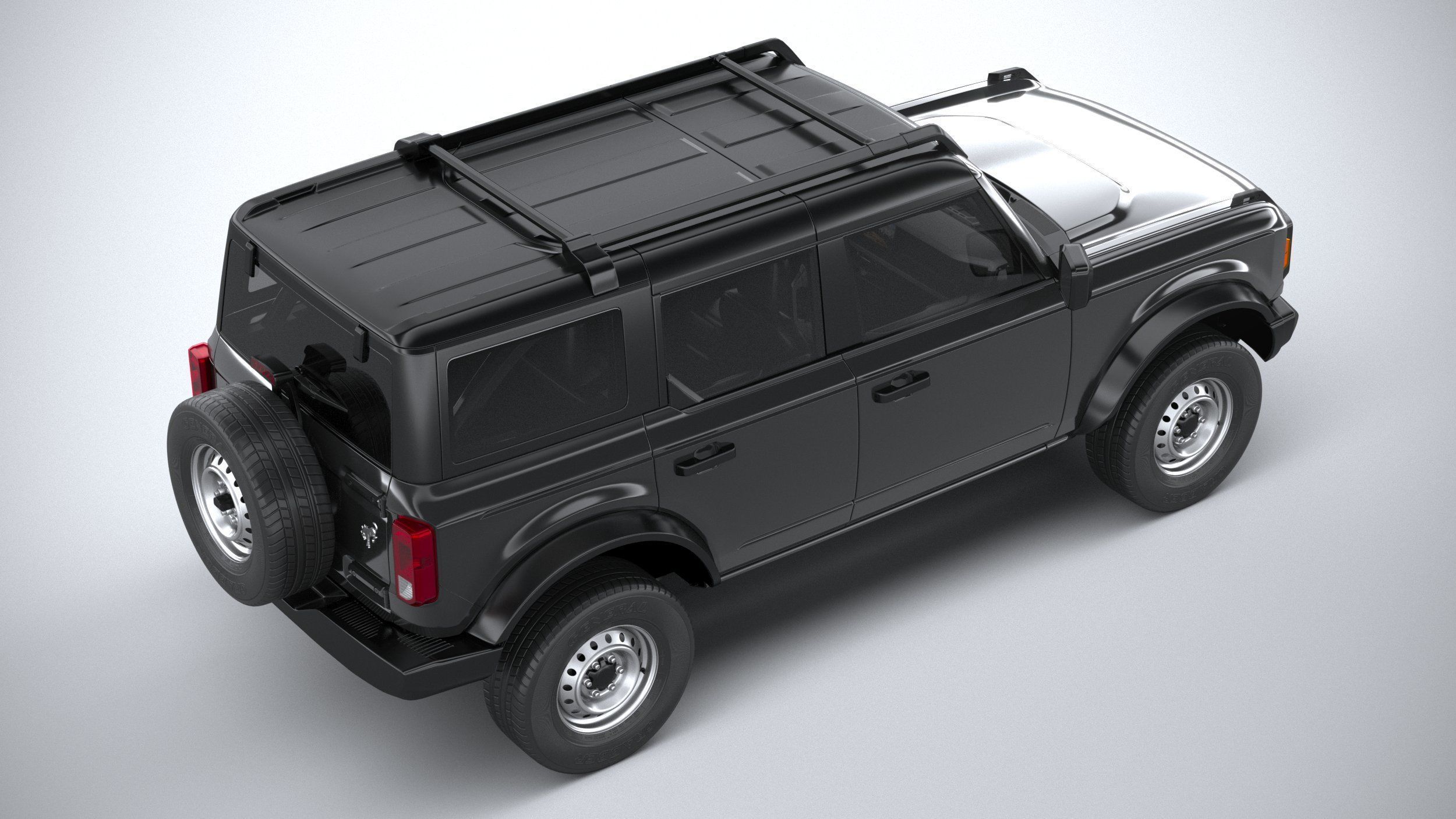 Bronco Base 4-Door 2021 3D model_10