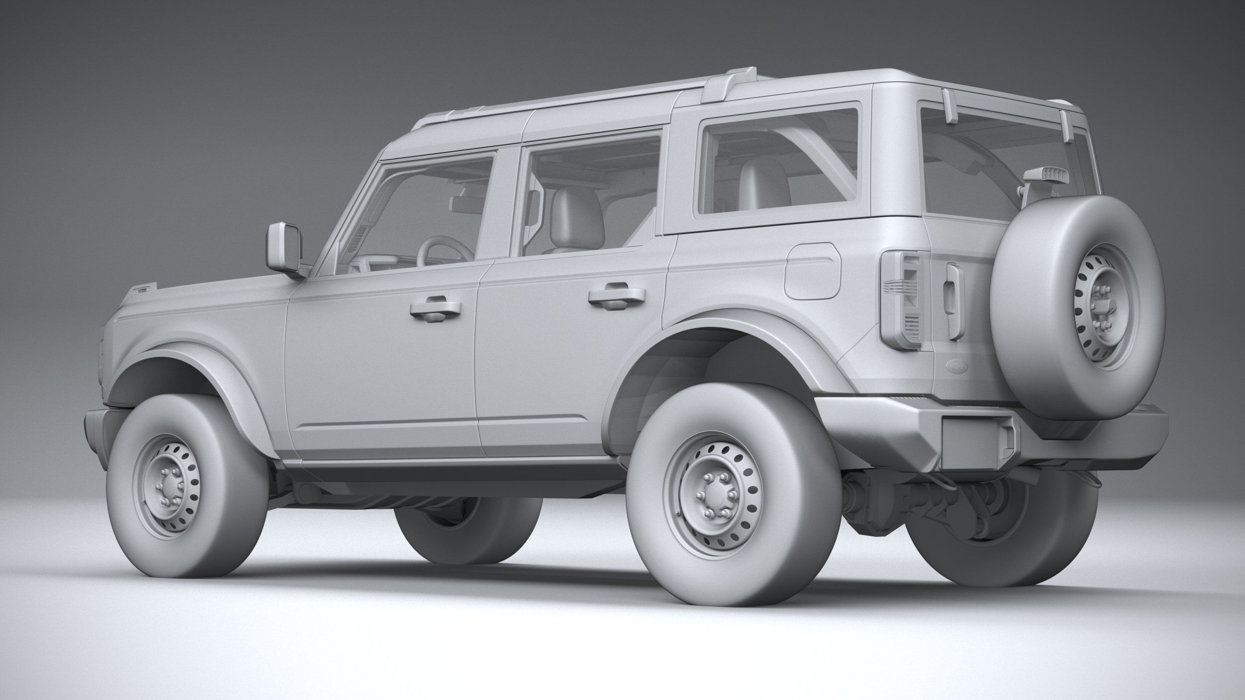 Bronco Base 4-Door 2021 3D model_27