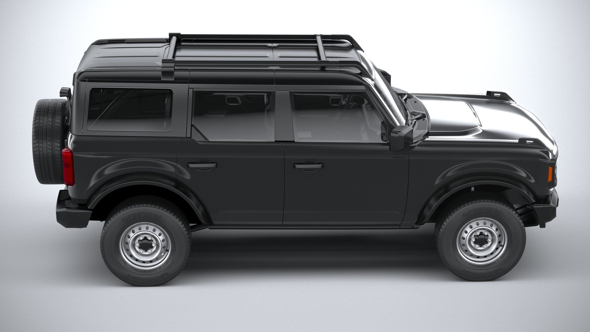 Bronco Base 4-Door 2021 3D model_11