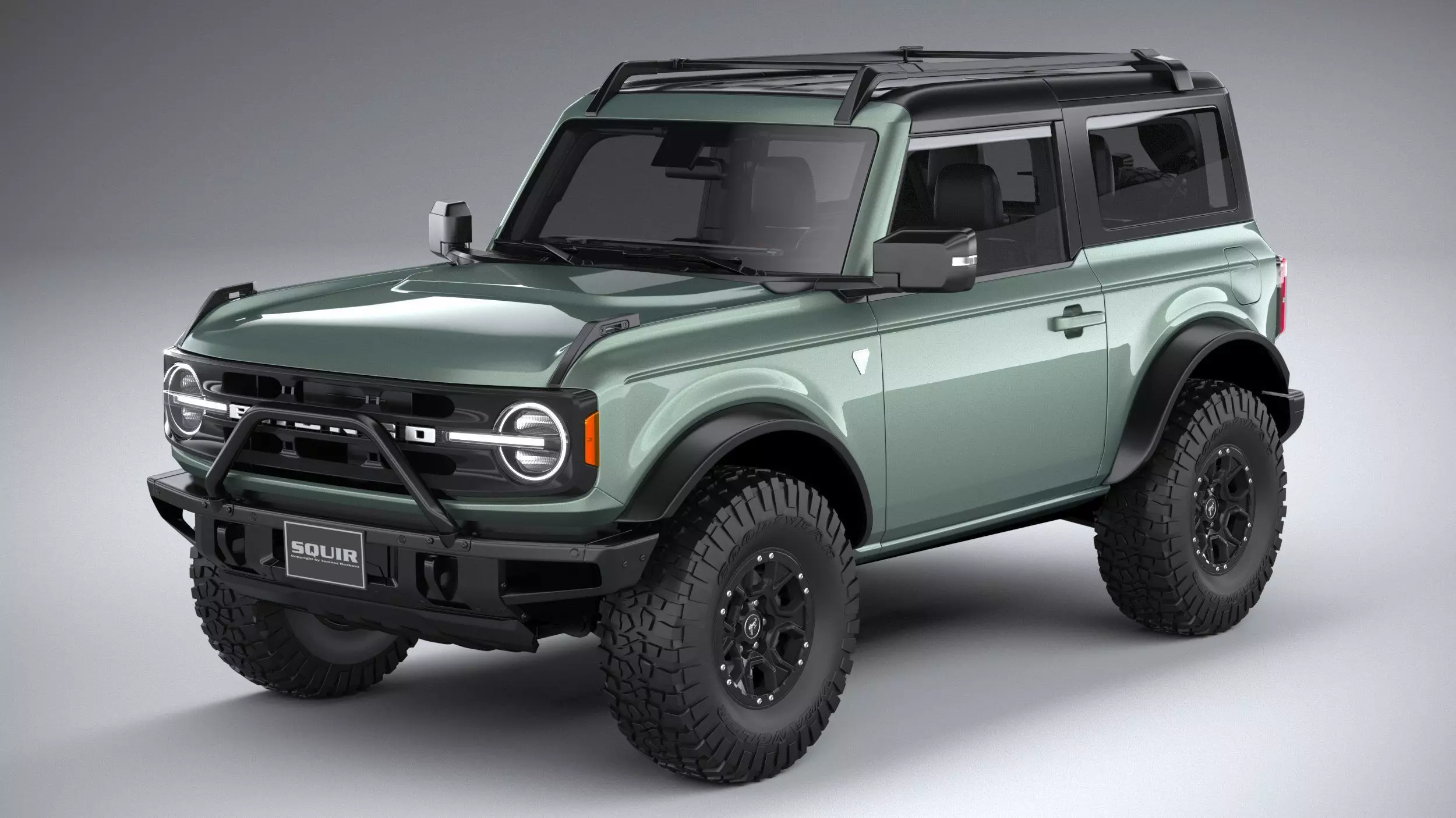 Bronco First Edition 2-door 2021 3D model_0