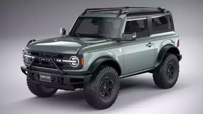 Bronco First Edition 2-door 2021 3D model