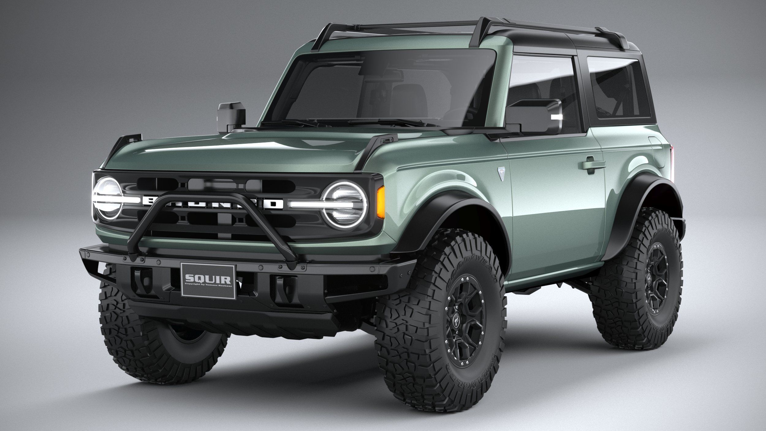Bronco First Edition 2-door 2021 3D model_12