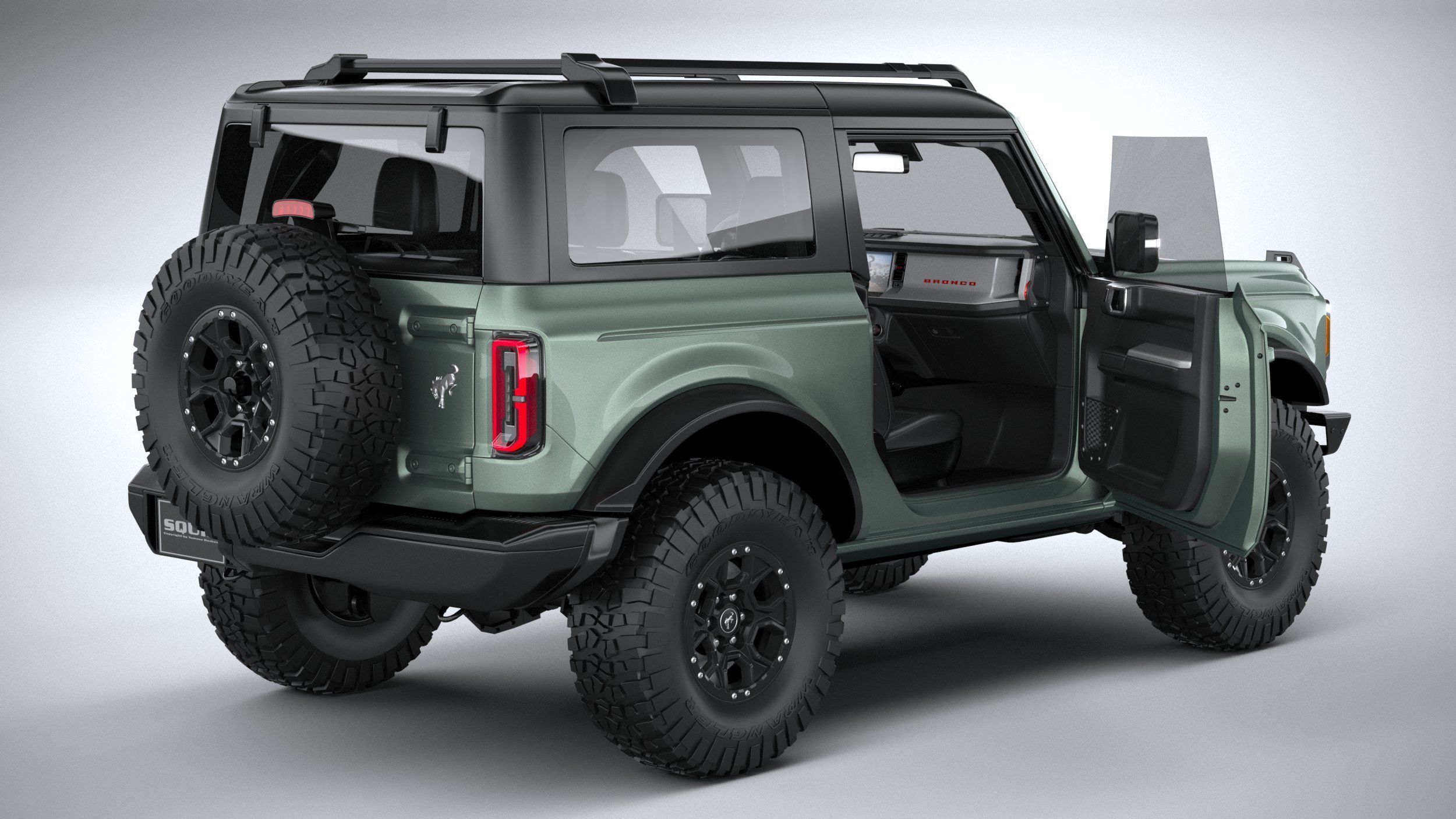 Bronco First Edition 2-door 2021 3D model_27