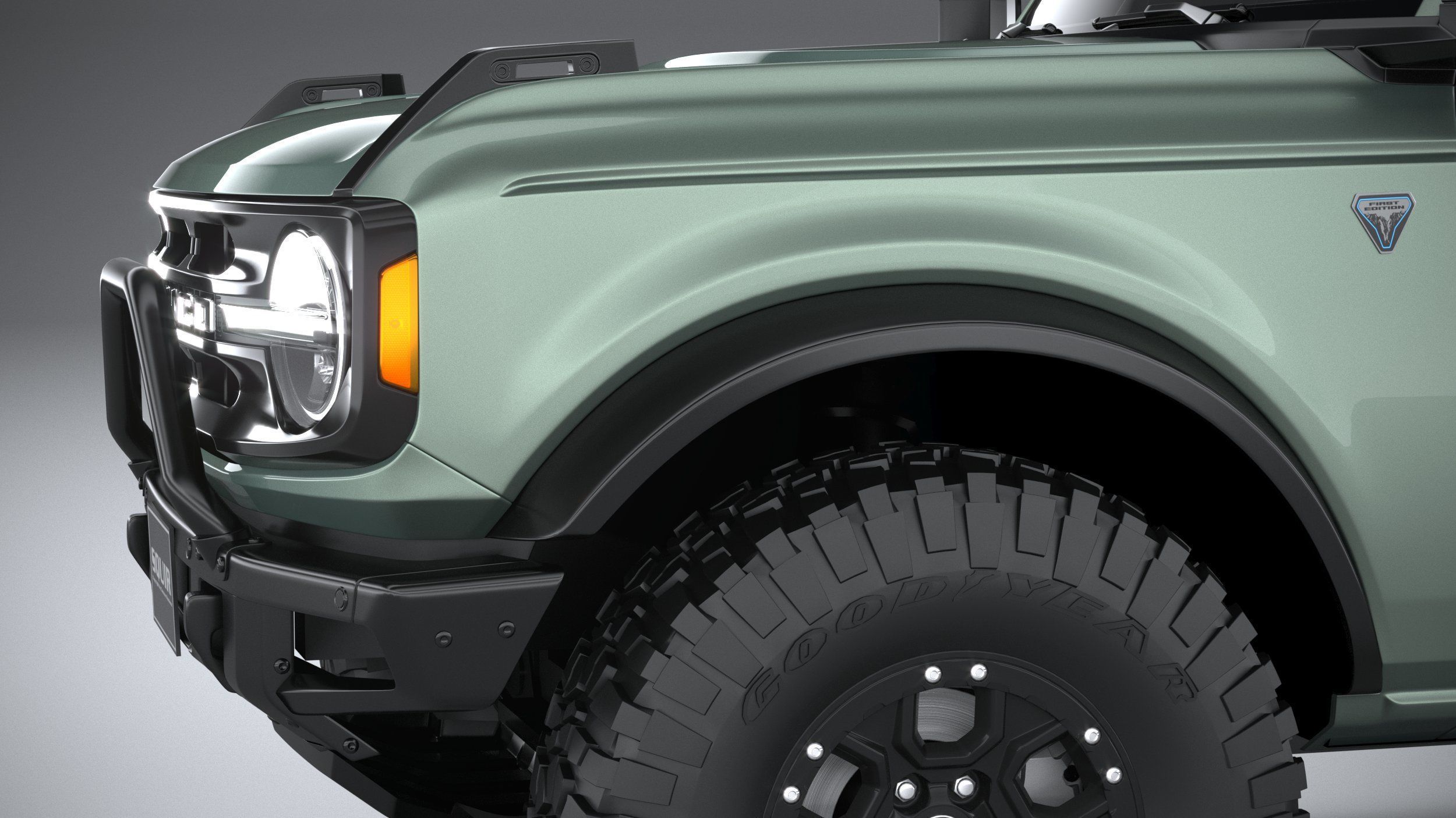 Bronco First Edition 2-door 2021 3D model_1