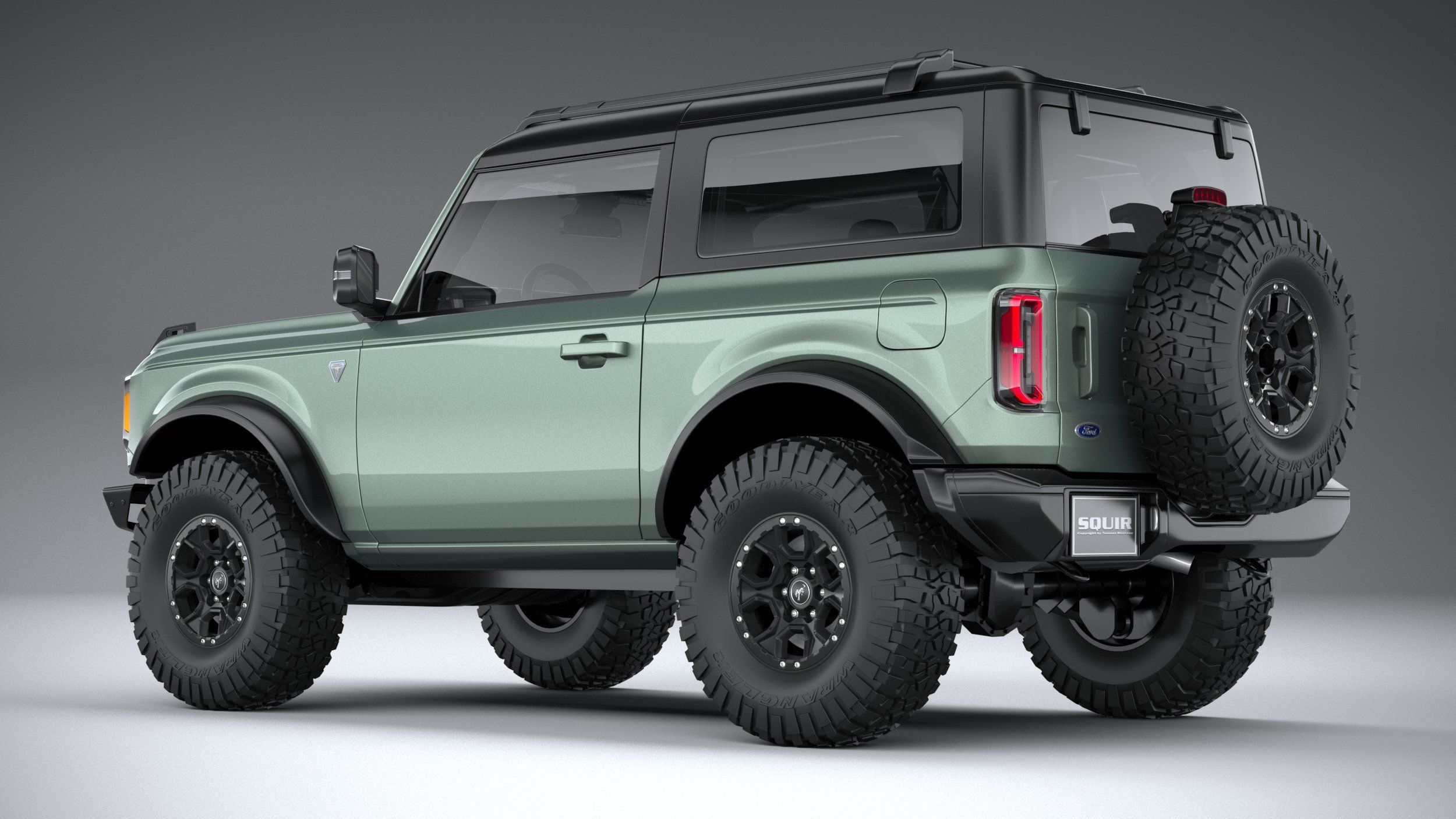 Bronco First Edition 2-door 2021 3D model_3