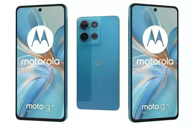Motorola Moto G75 Aqua Blue
