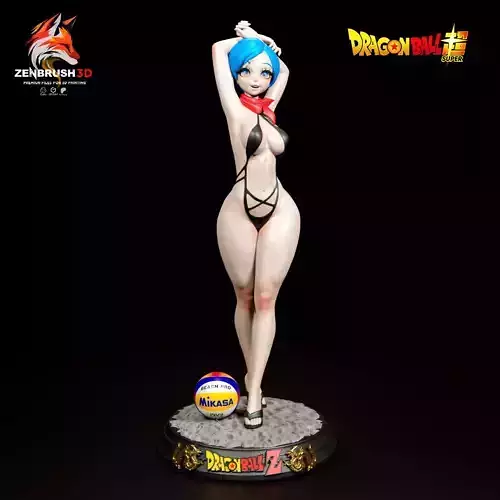 Bulma - Bikini - Dragon Ball 3D PRINTING 3D print model