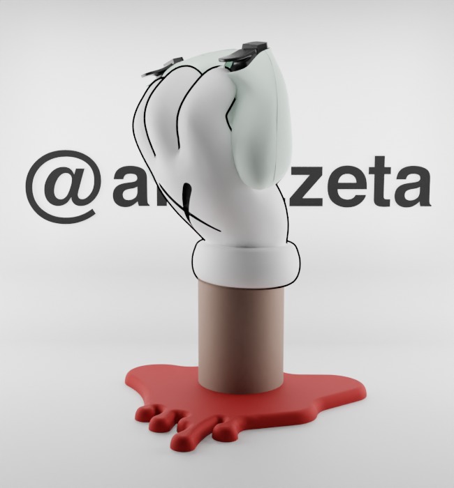 Kaws BFF Companion Hand Controller Stand PS and Xbox for Print 3D print model_13