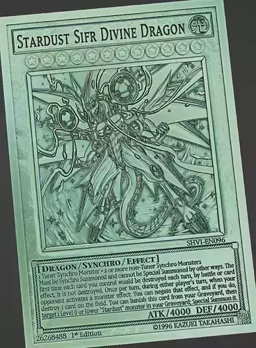 Stardust Sifr Divine Dragon - yu-gi-oh