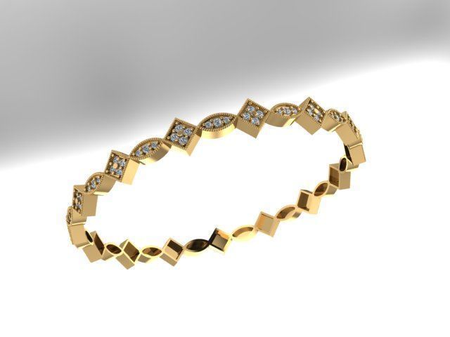 bangle x002 3D print model_3