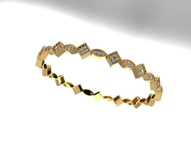 bangle x002 3D print model_5