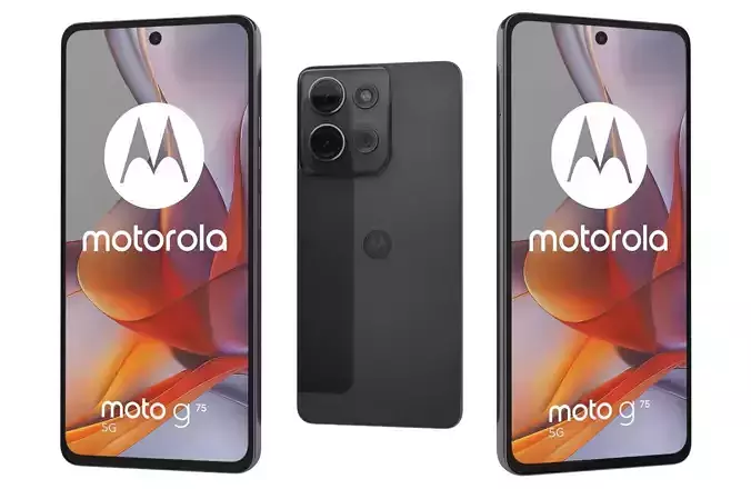 Motorola Moto G75 Charcoal Grey