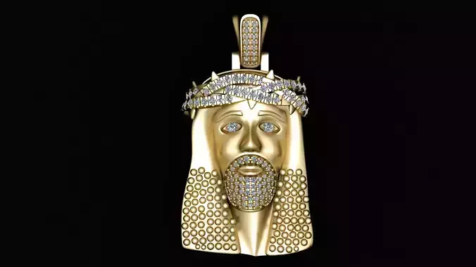 christ religion jesus 3d printable model