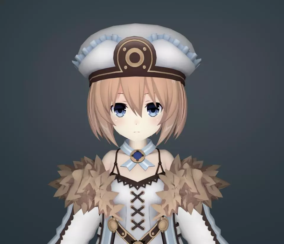 blanc 3D model