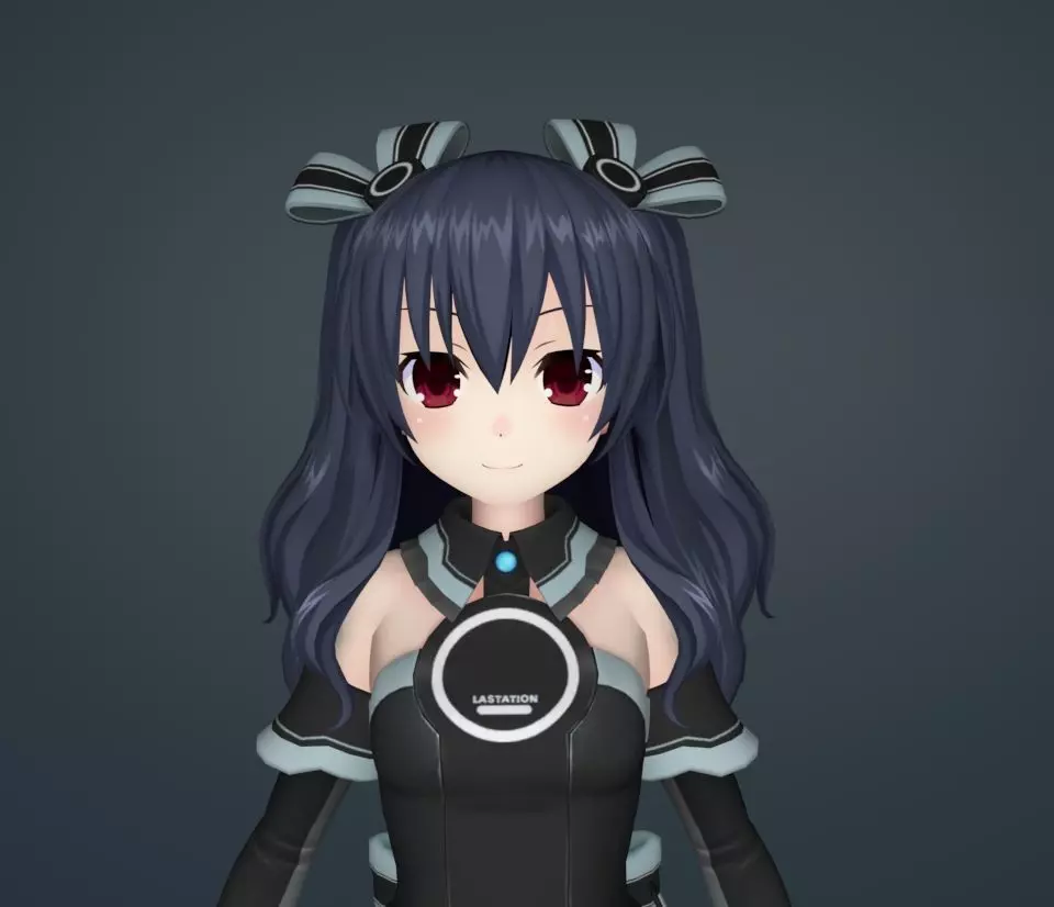 uni girl 3D model