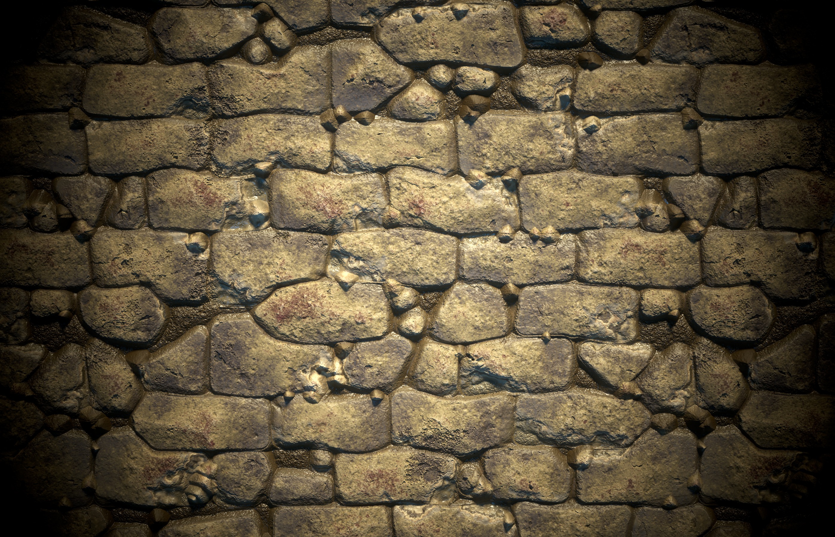 Stone Wall - VOL 01 - substance designer Texture_3