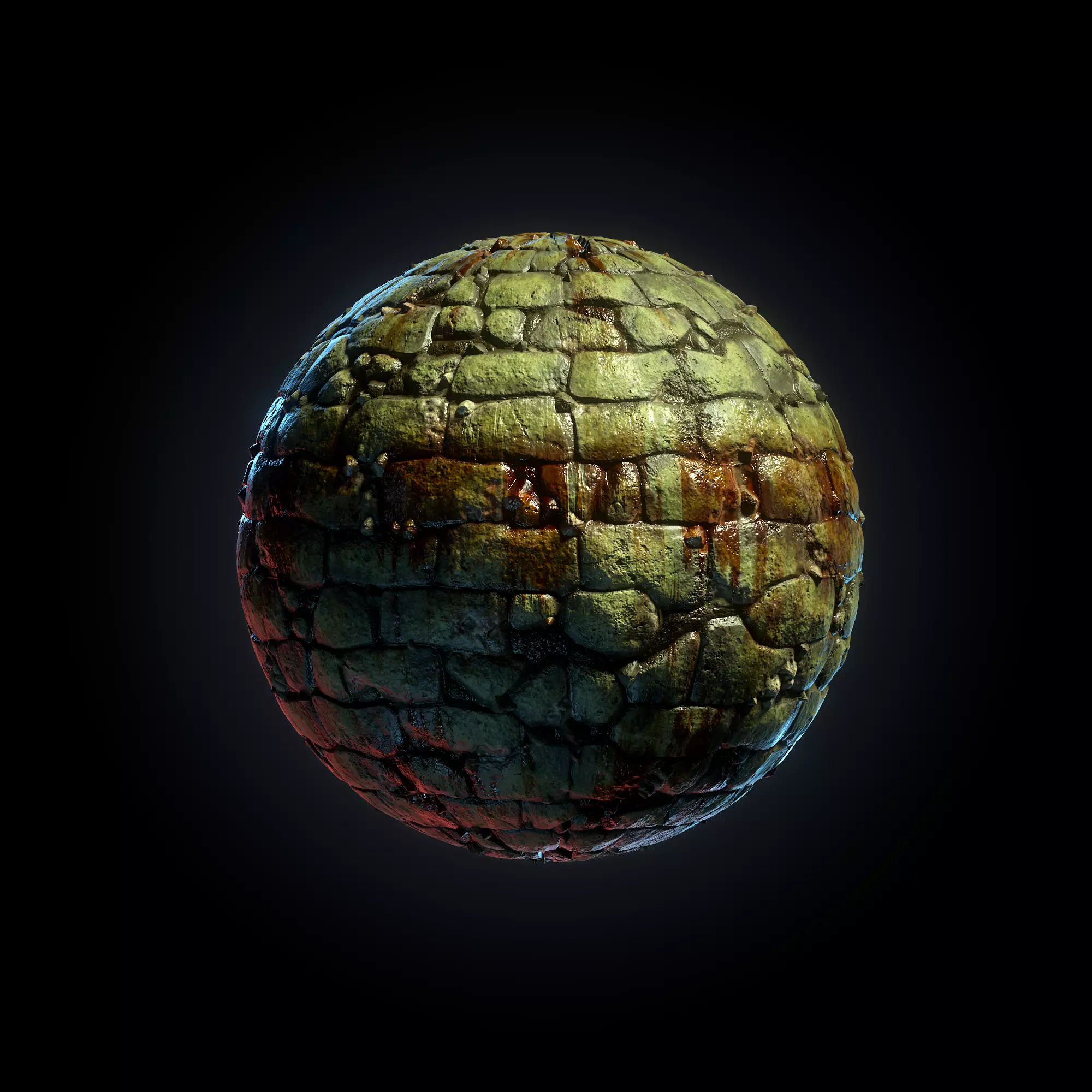 Stone Wall - VOL 01 - substance designer Texture_0
