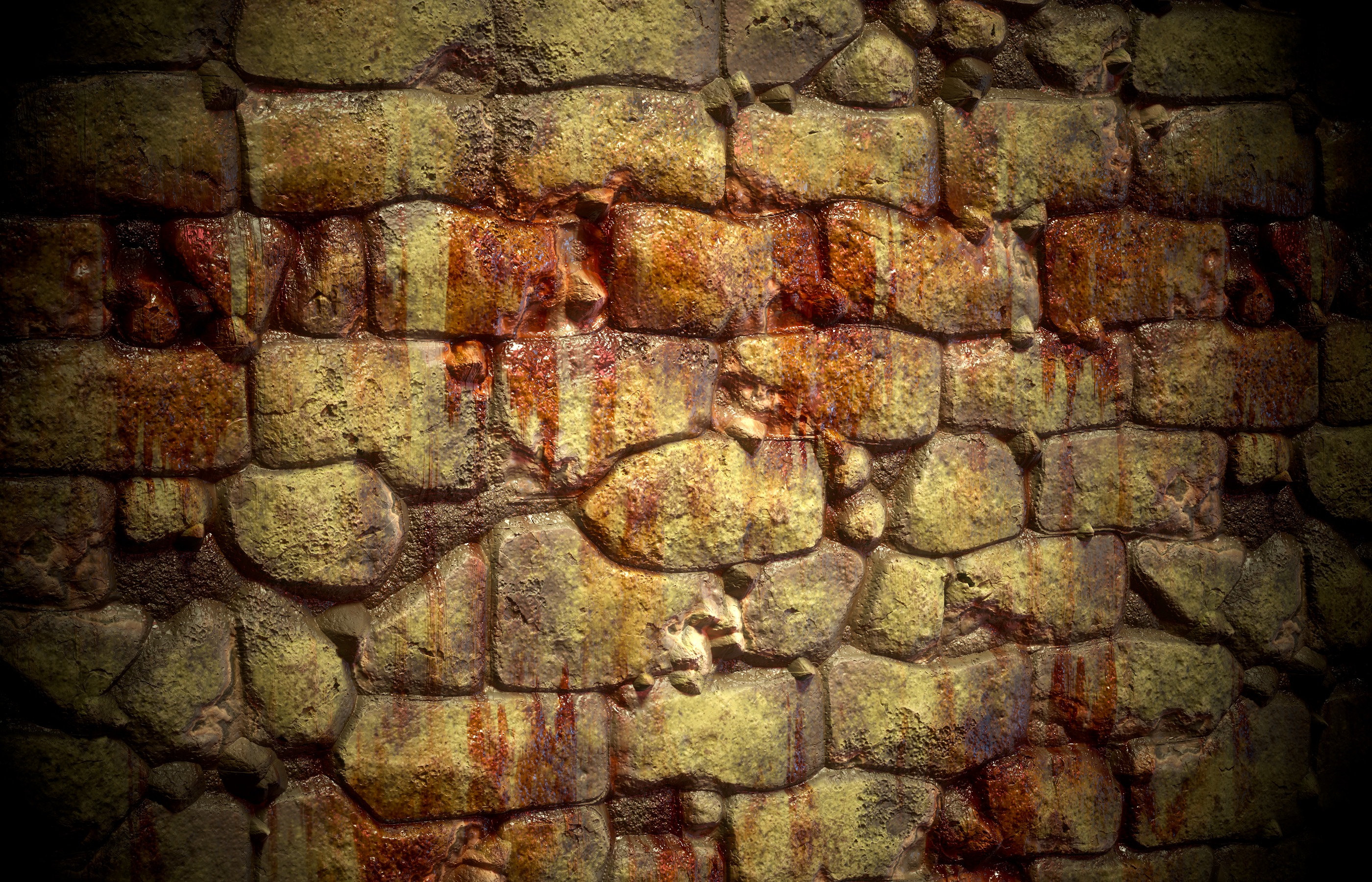 Stone Wall - VOL 01 - substance designer Texture_2
