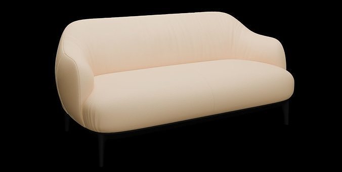 Sofa Leather 3D model
