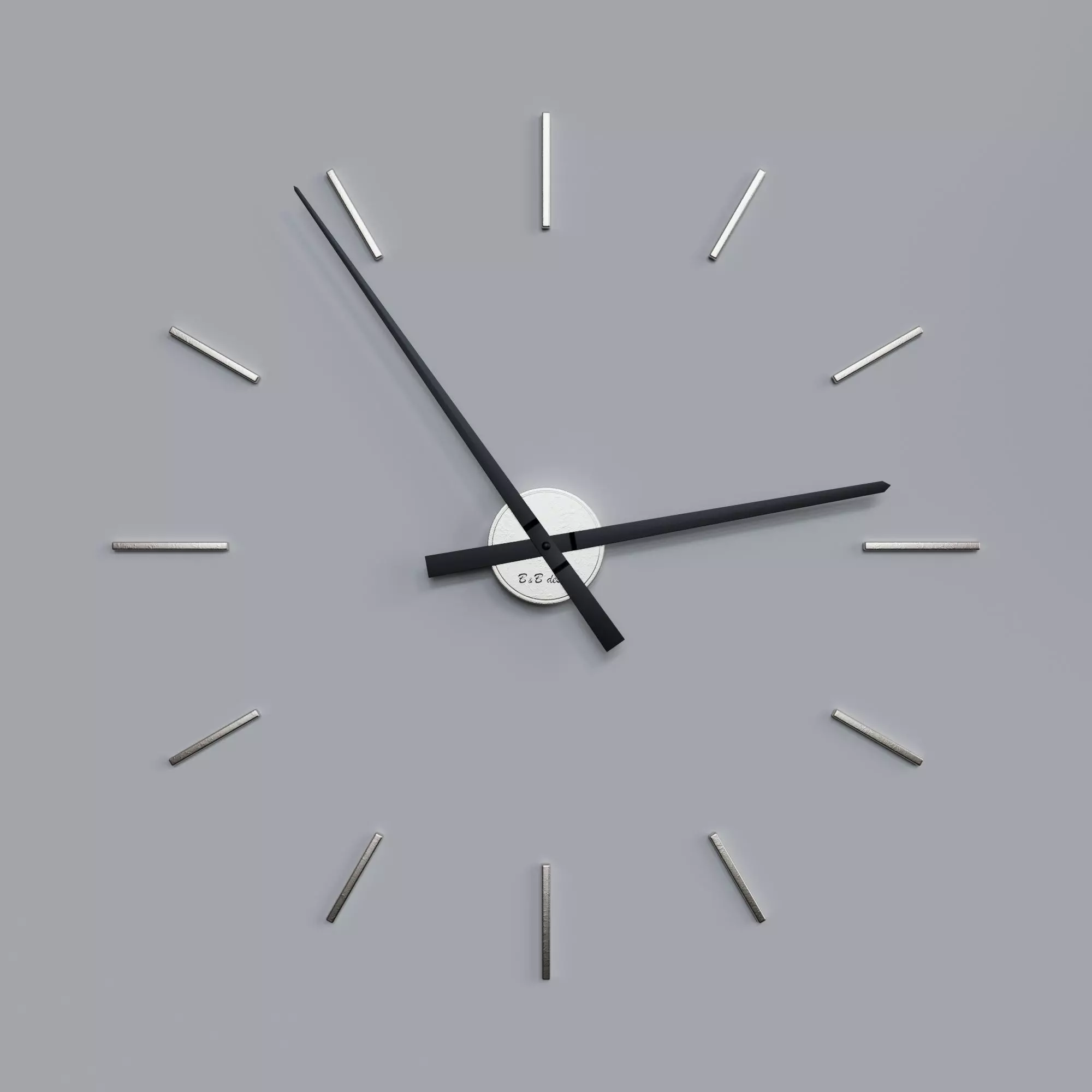 Wall Clock BsB Design Segments 3D model
