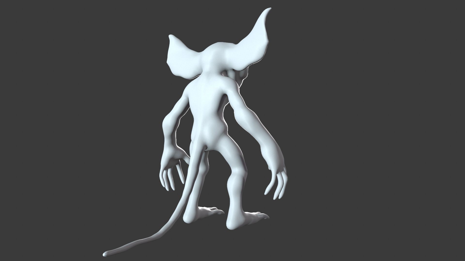 Goblin Character Base Mesh Set 3D model_66