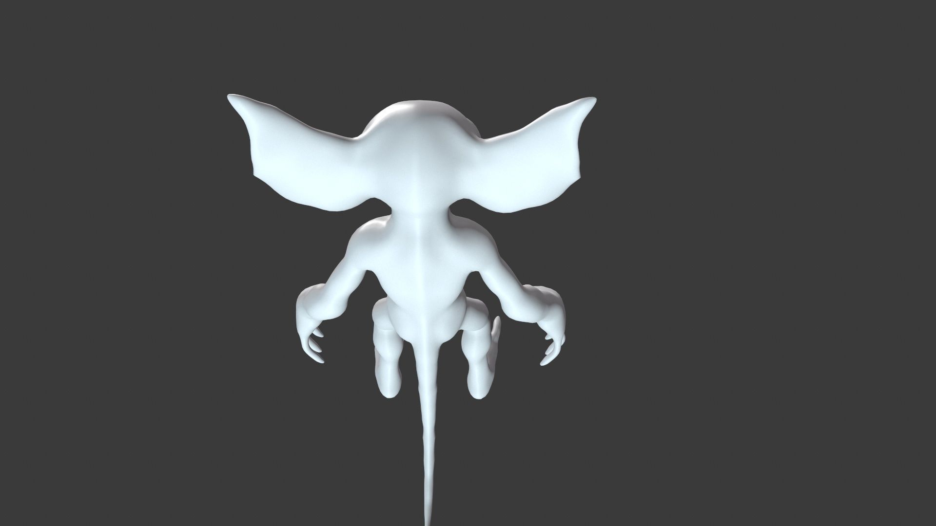 Goblin Character Base Mesh Set 3D model_65