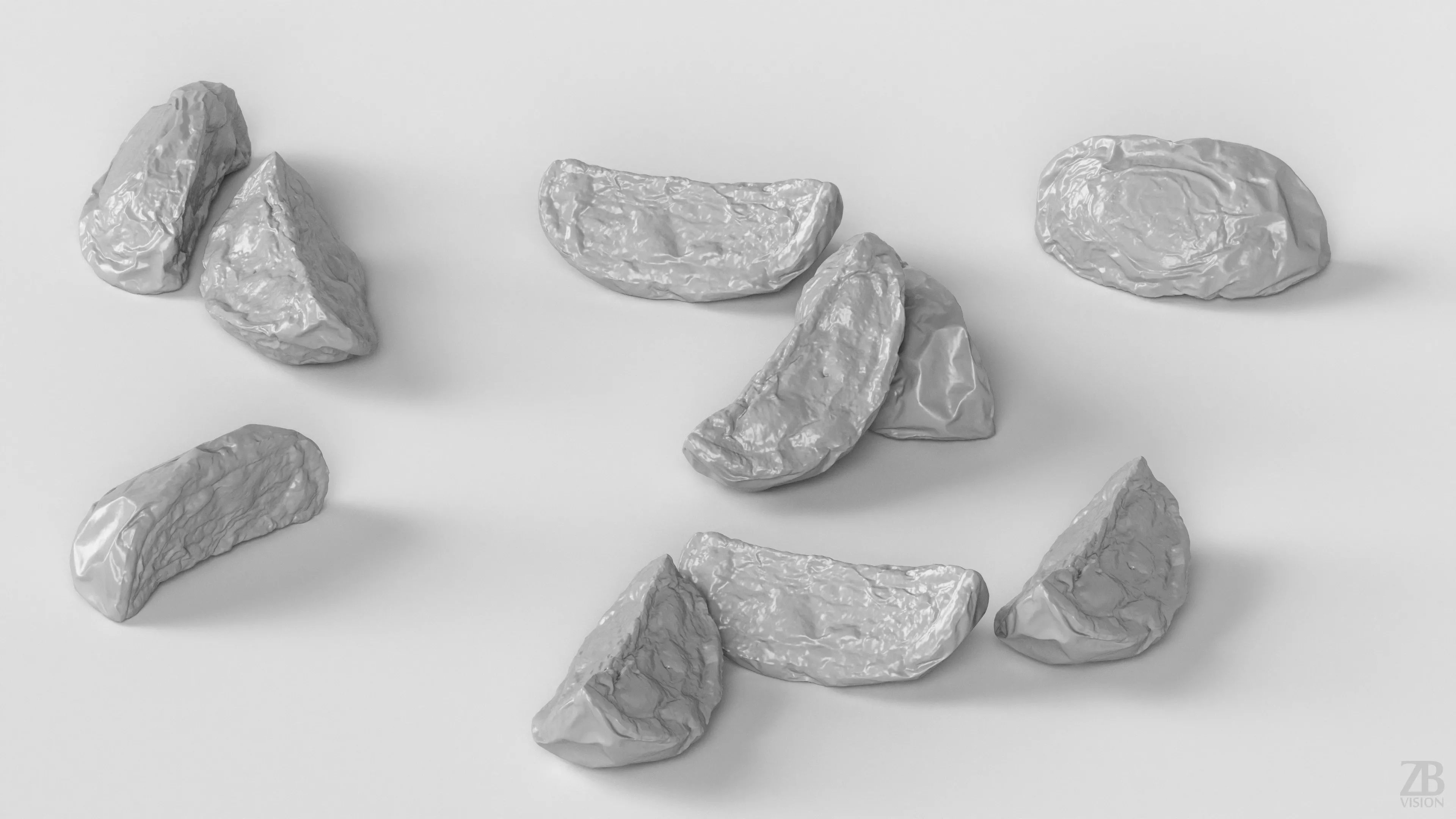 Potato 3D model_3