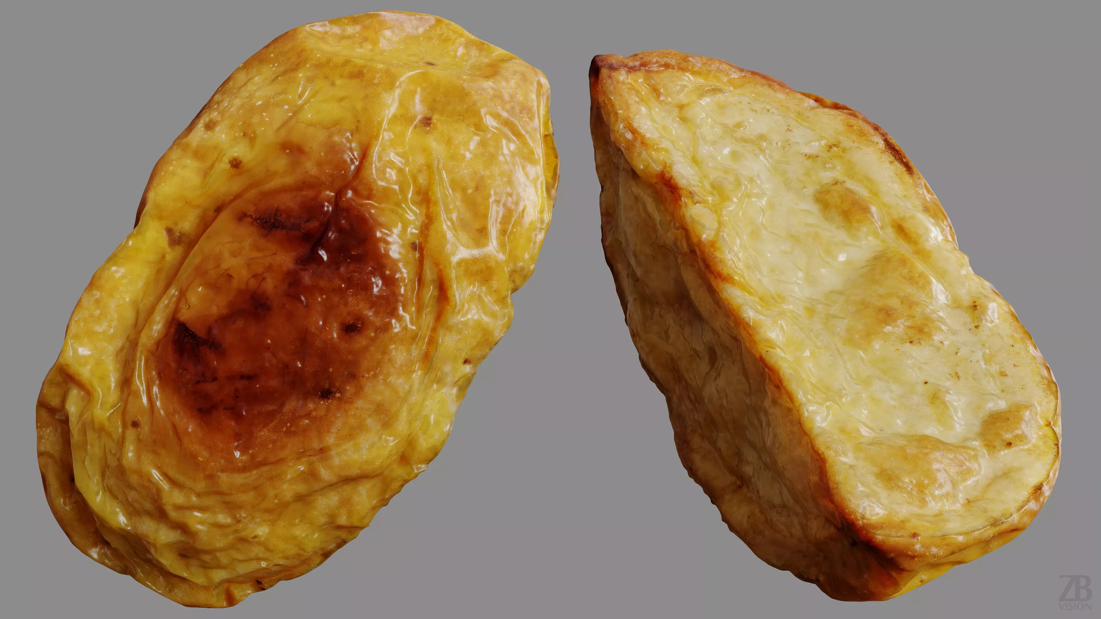 Potato 3D model_9