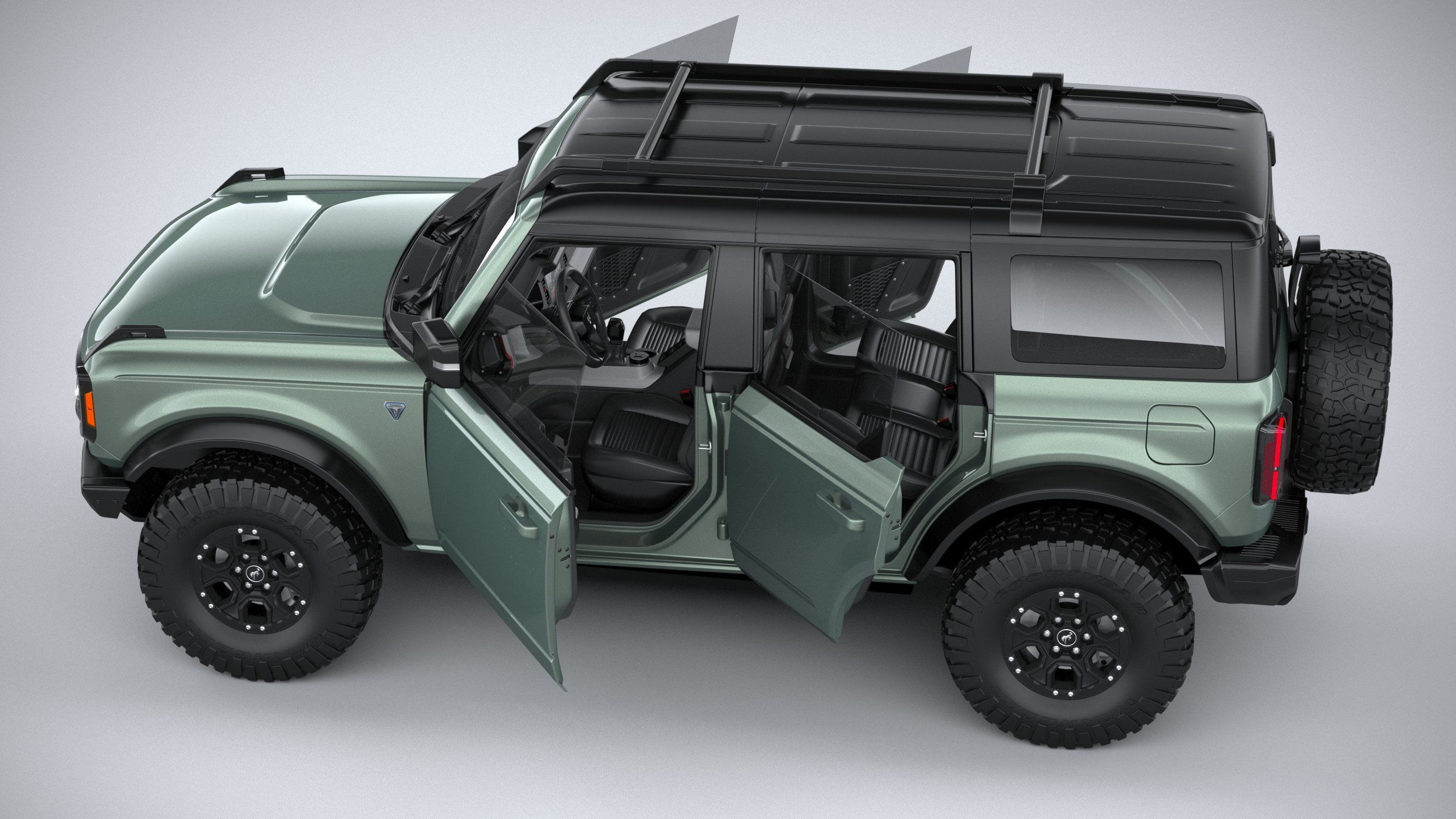 Bronco First Edition 4-door 2021 3D model_23
