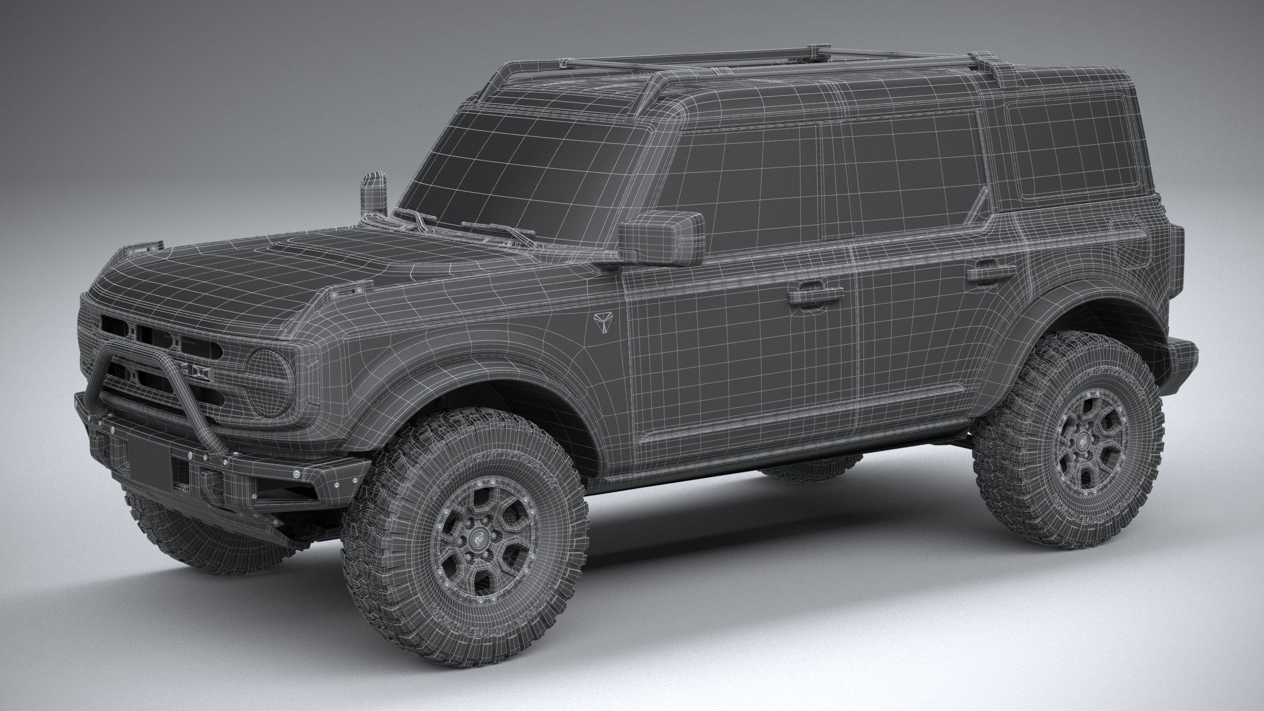 Bronco First Edition 4-door 2021 3D model_43