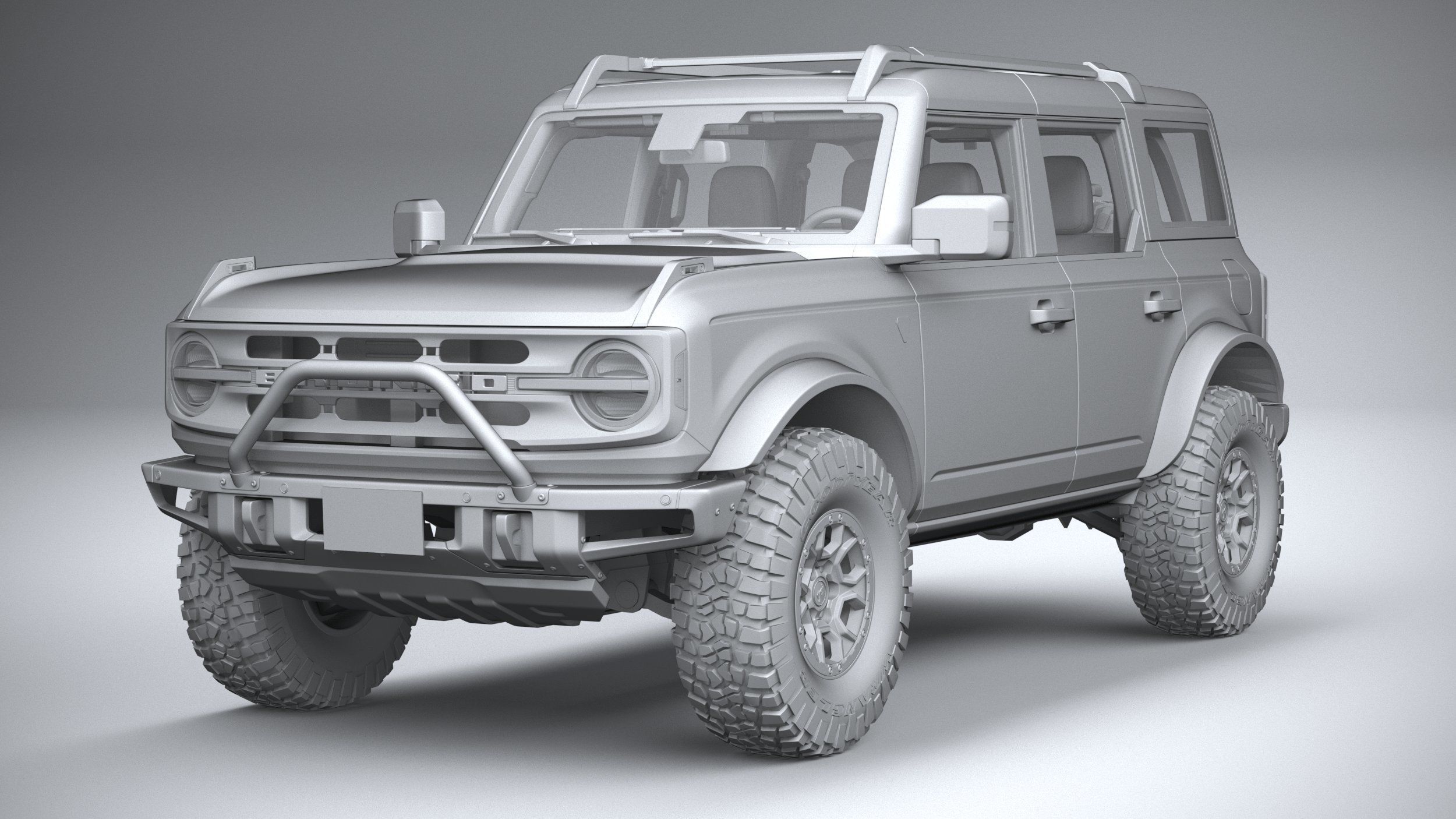 Bronco First Edition 4-door 2021 3D model_26