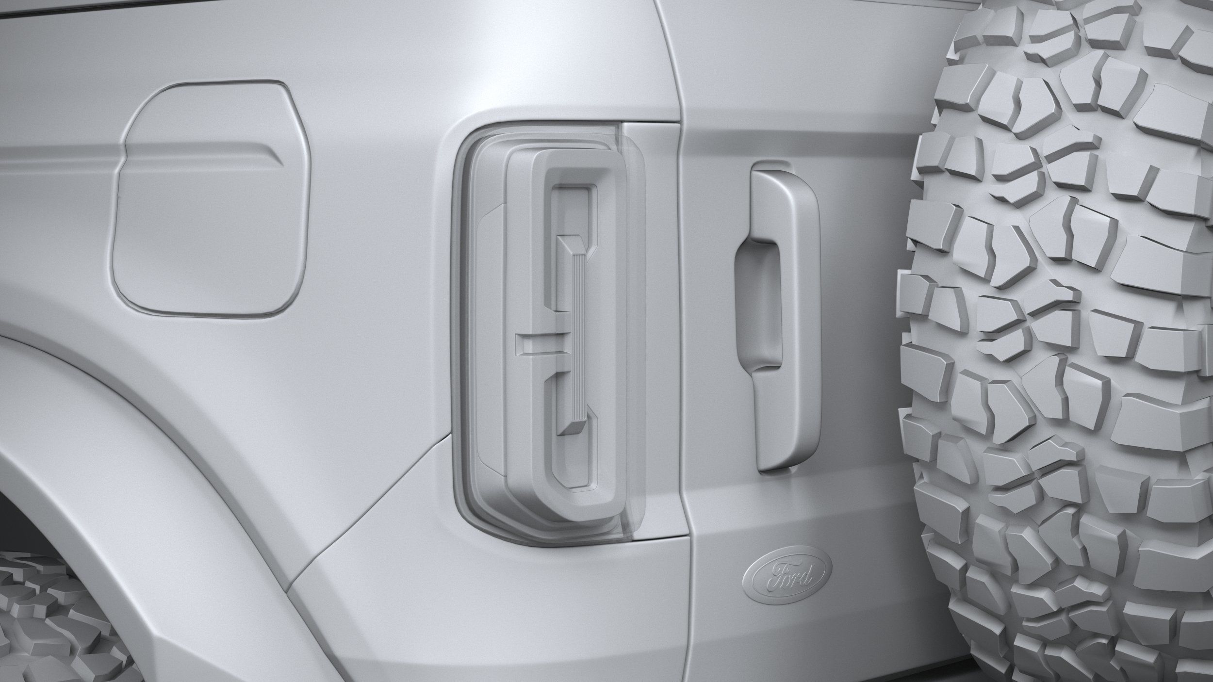 Bronco First Edition 4-door 2021 3D model_30